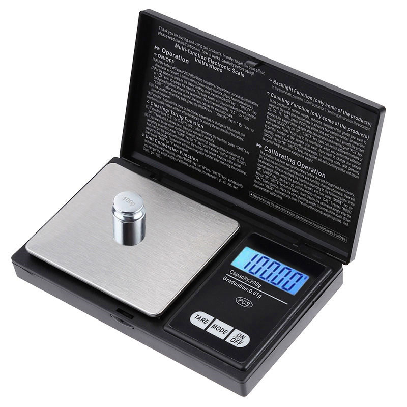 Candle Wax Scale - Mini báscula electrónica de acero inoxidable