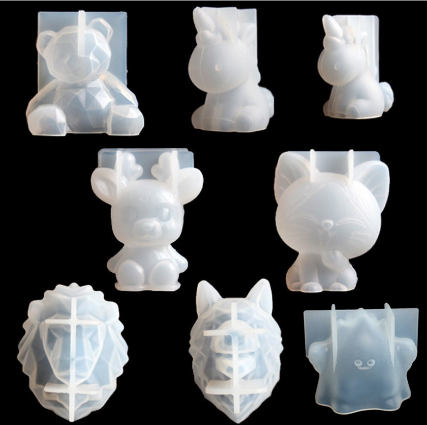 Candle Molds - Moldes de resina Epoxy de silicona
