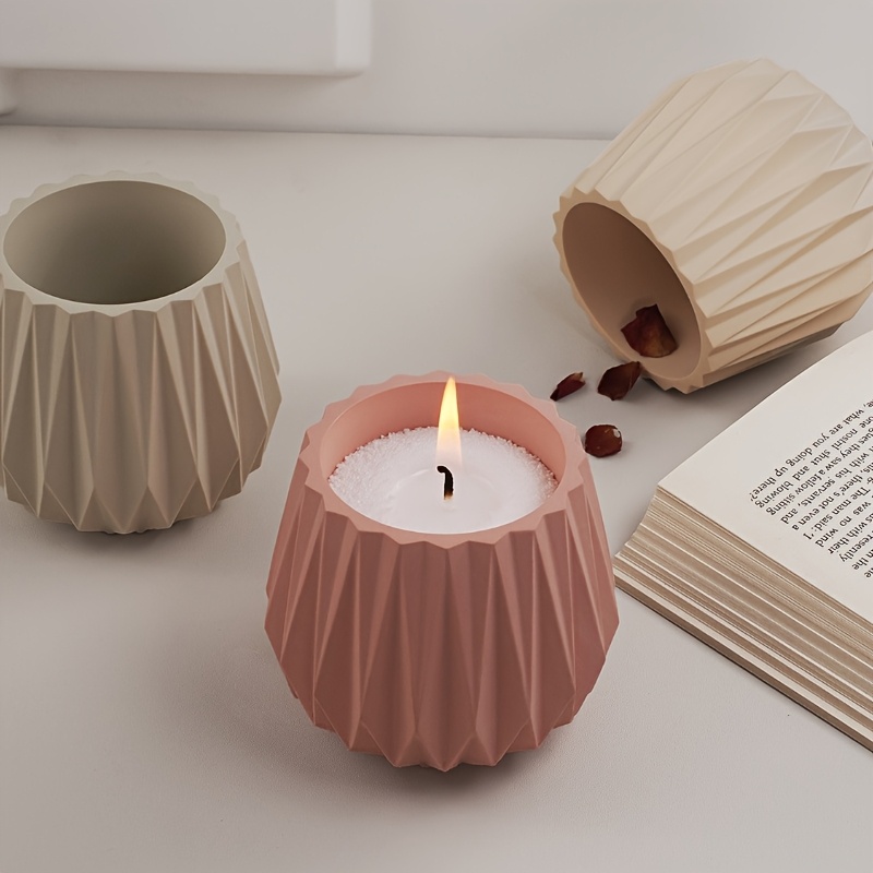 Candle Containers - Molde de silicona para portavelas con
