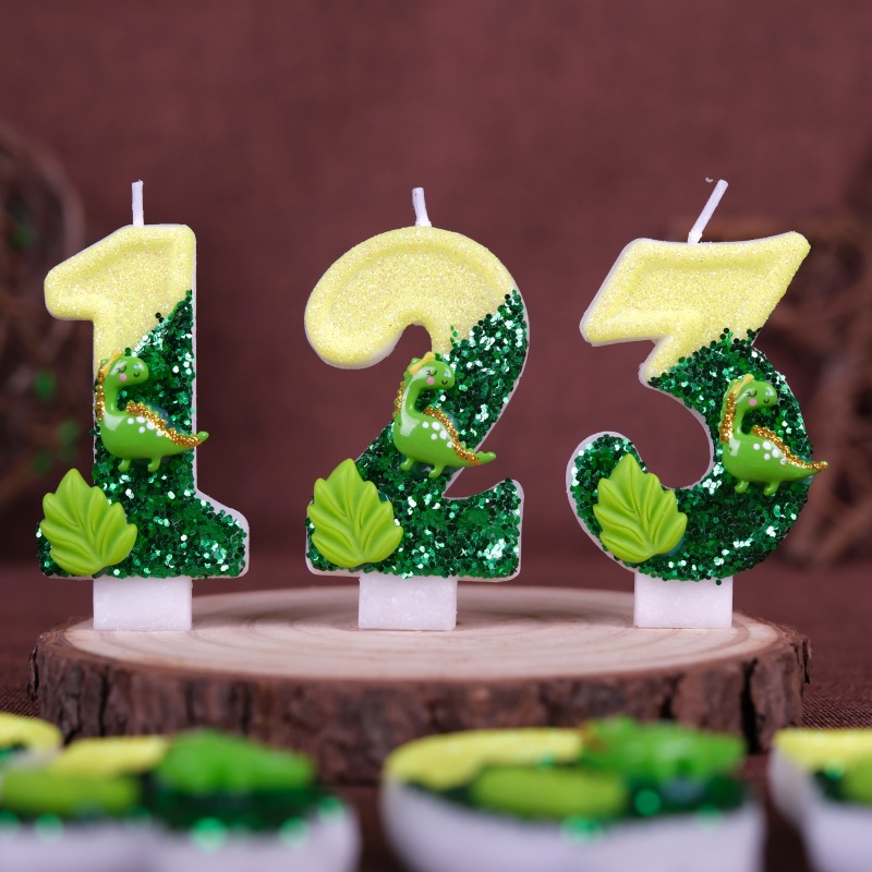 Paraffin Wax - Nuevas Velas de Cumpleaños con Números