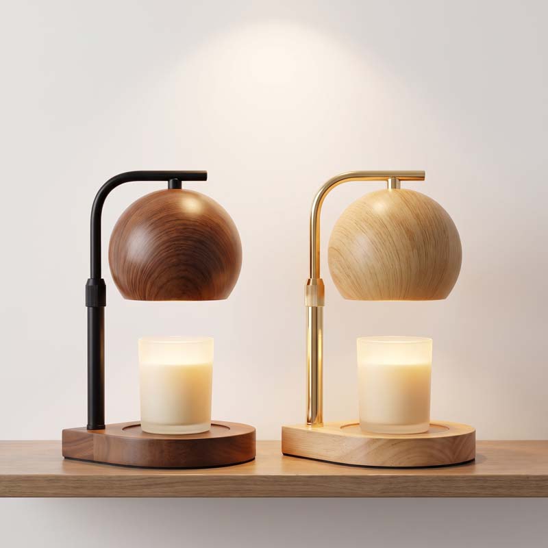 Silk Candle - Lámpara Calentadora de Velas de Estilo