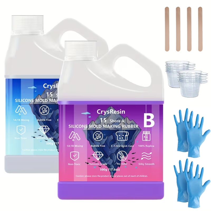 500ml 2 Botellas de Silicona L - Candle Making Kit reseña y precio