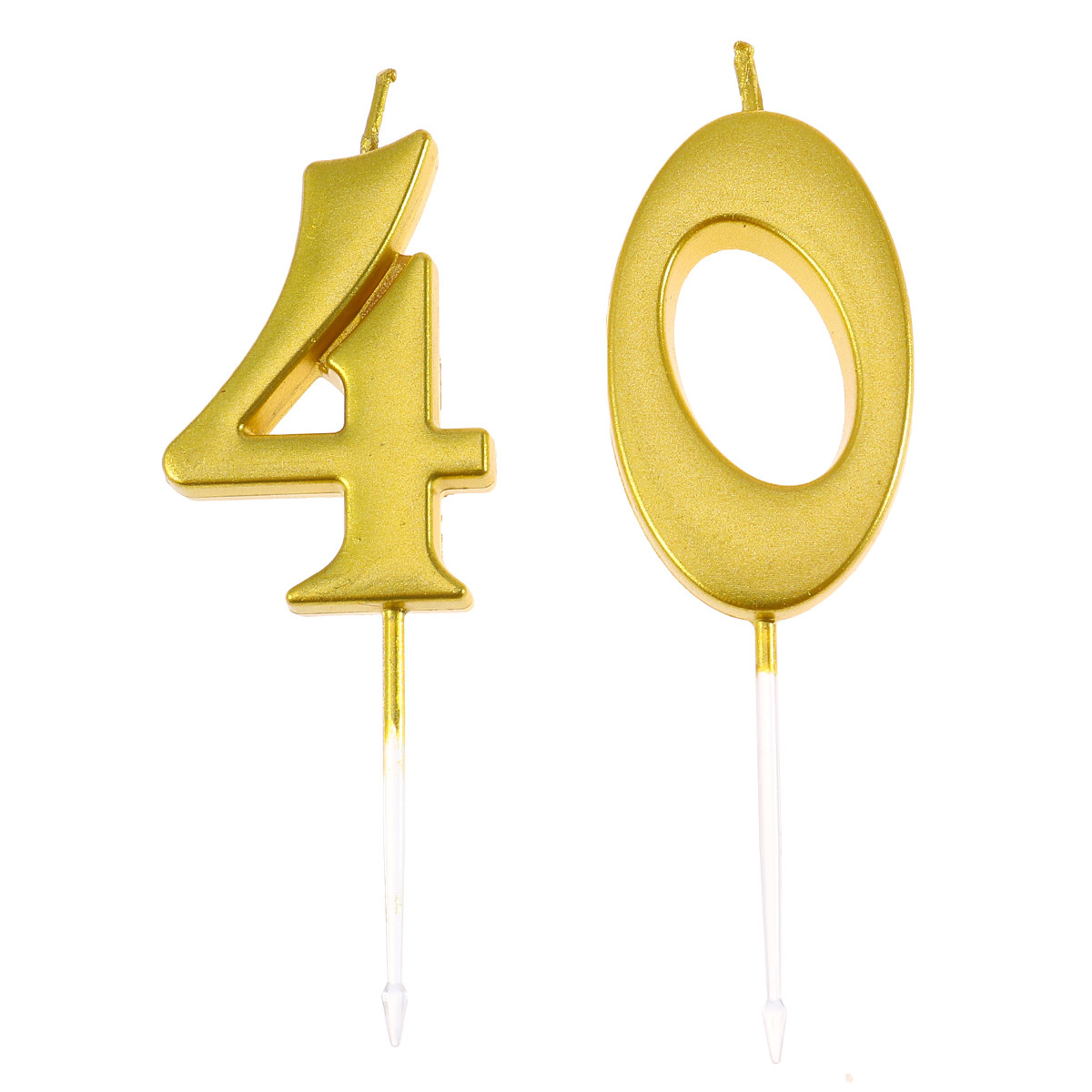 2 velas de cumpleaños con el n - Paraffin Wax reseña y precio