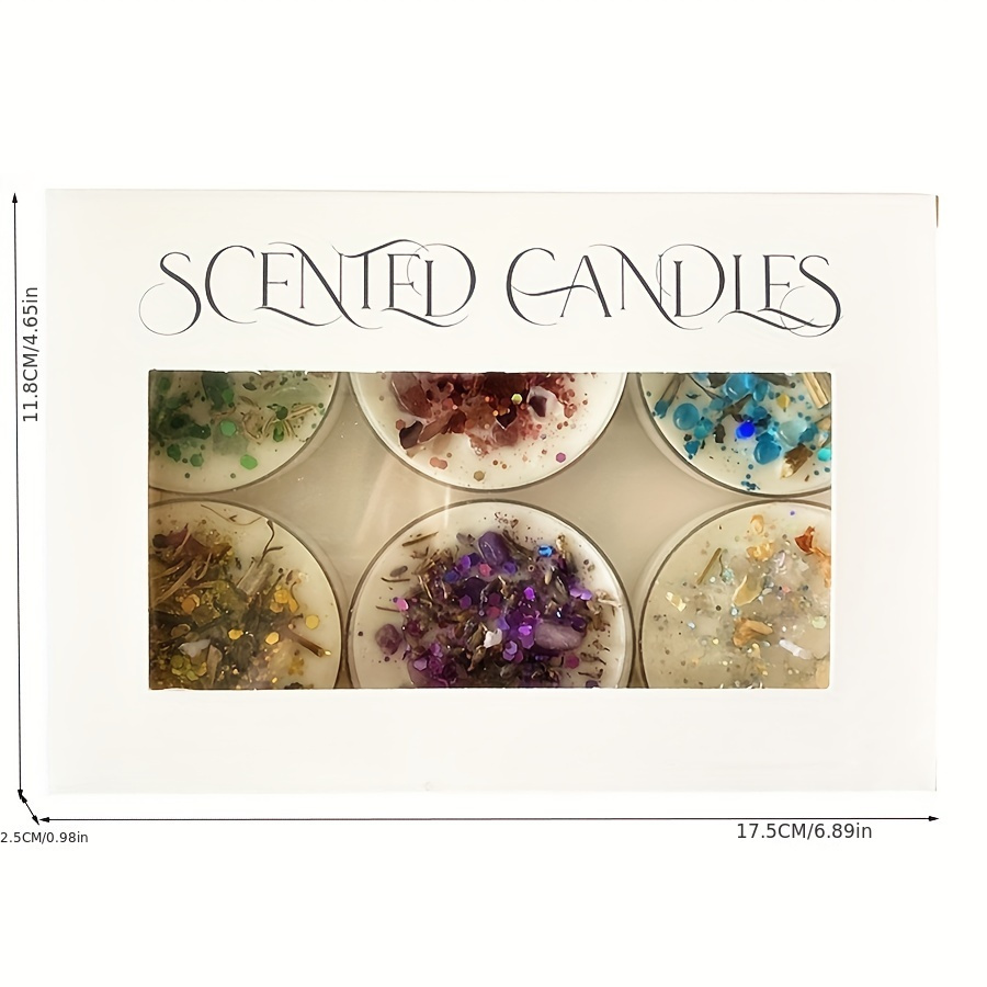Juego de 6 velas perfumadas, p - Candle Fragrance reseña y precio