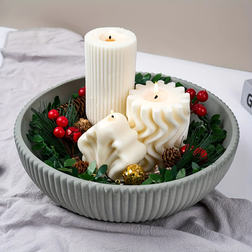 Molde de silicona de 1 anillo  - Candle Molds reseña y precio